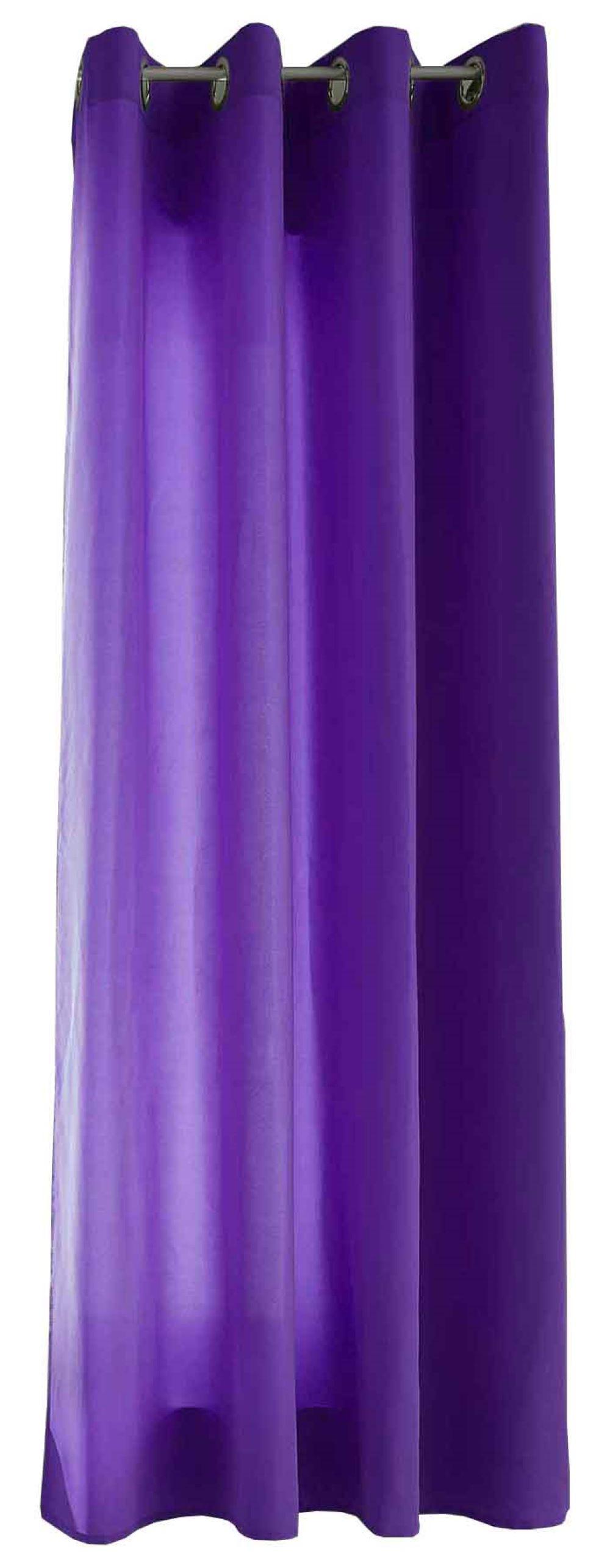 VORHANG BERLIN HxB 175x140cm Lila - Lila, Textil (140/175cm) - Gardinenbox