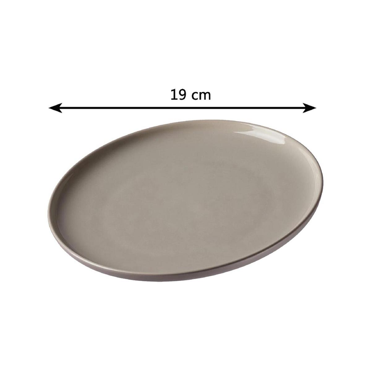 FRÜHSTÜCKSSET Jasper Taupe 16-tlg. - Taupe, Keramik (2/2/2cm) - Ritzenhoff Breker