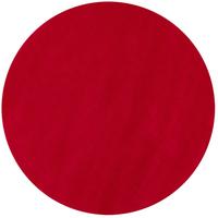 TEPPICH Kurzflor Waschbar LECH in Rot, einfarbig, Ø 120 cm - Rot, Textil (120/120cm) - KADIMA DESIGN