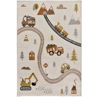 KINDERTEPPICH Beige Beats 120/170 cm - Beige, Textil (120/170cm) - Atticgo