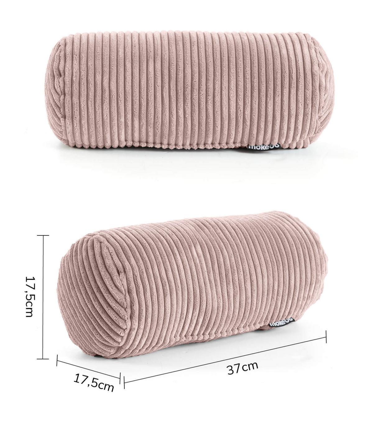 NACKENKISSEN Das Nickerchen - Pink, Textil (17.5/37cm) - Mokebo