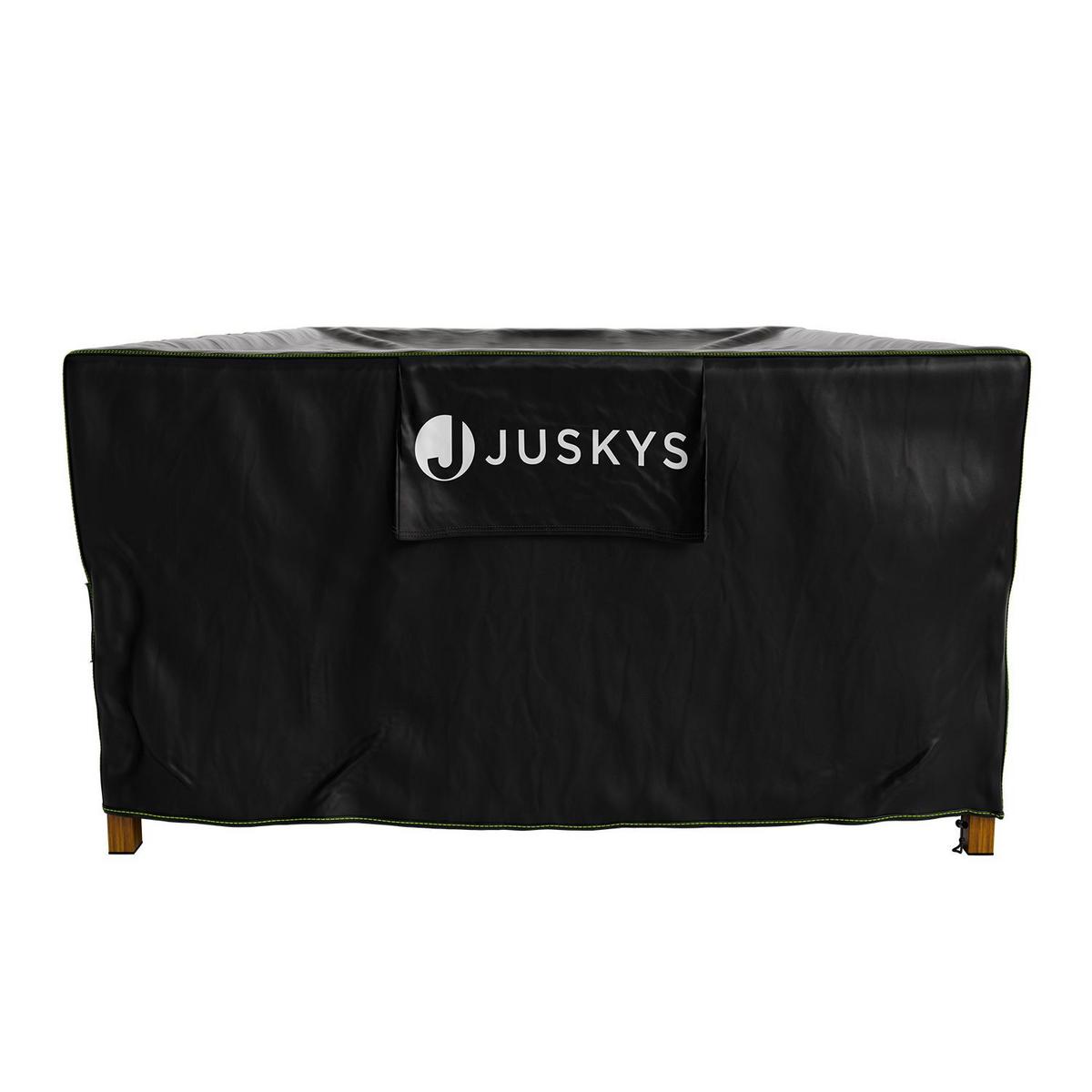 GARTENMÖBELABDECKUNG CoverSafe Pro schwarz - Schwarz, Kunststoff (180/90/270cm) - Juskys