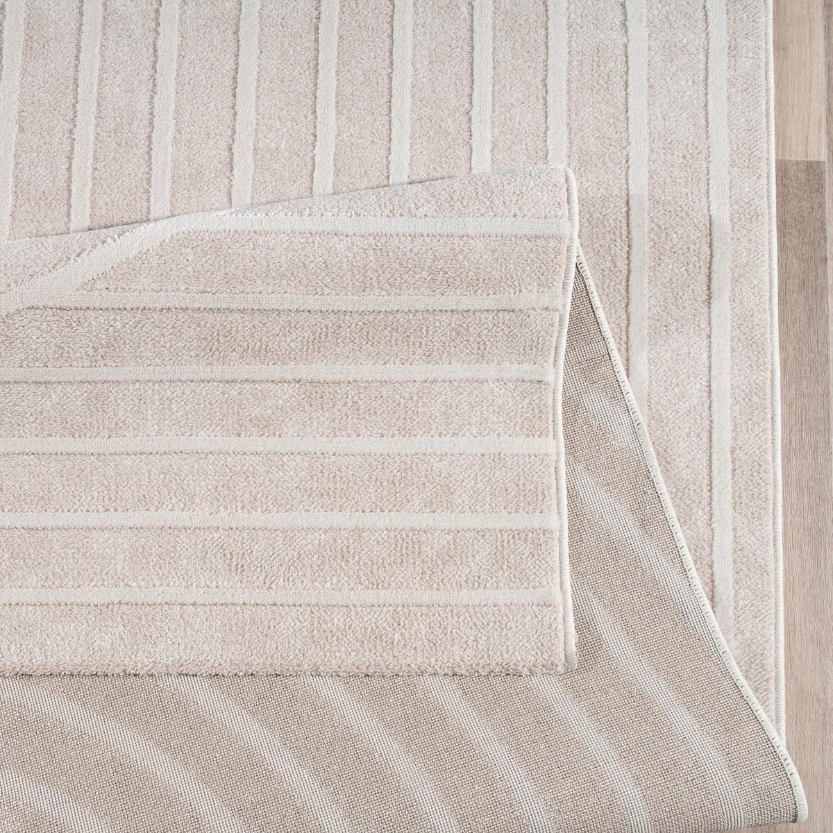 FLACHWEBETEPPICH Boho Creme 160 x 220 cm - Creme, Kunststoff (160/220cm) - TT Home