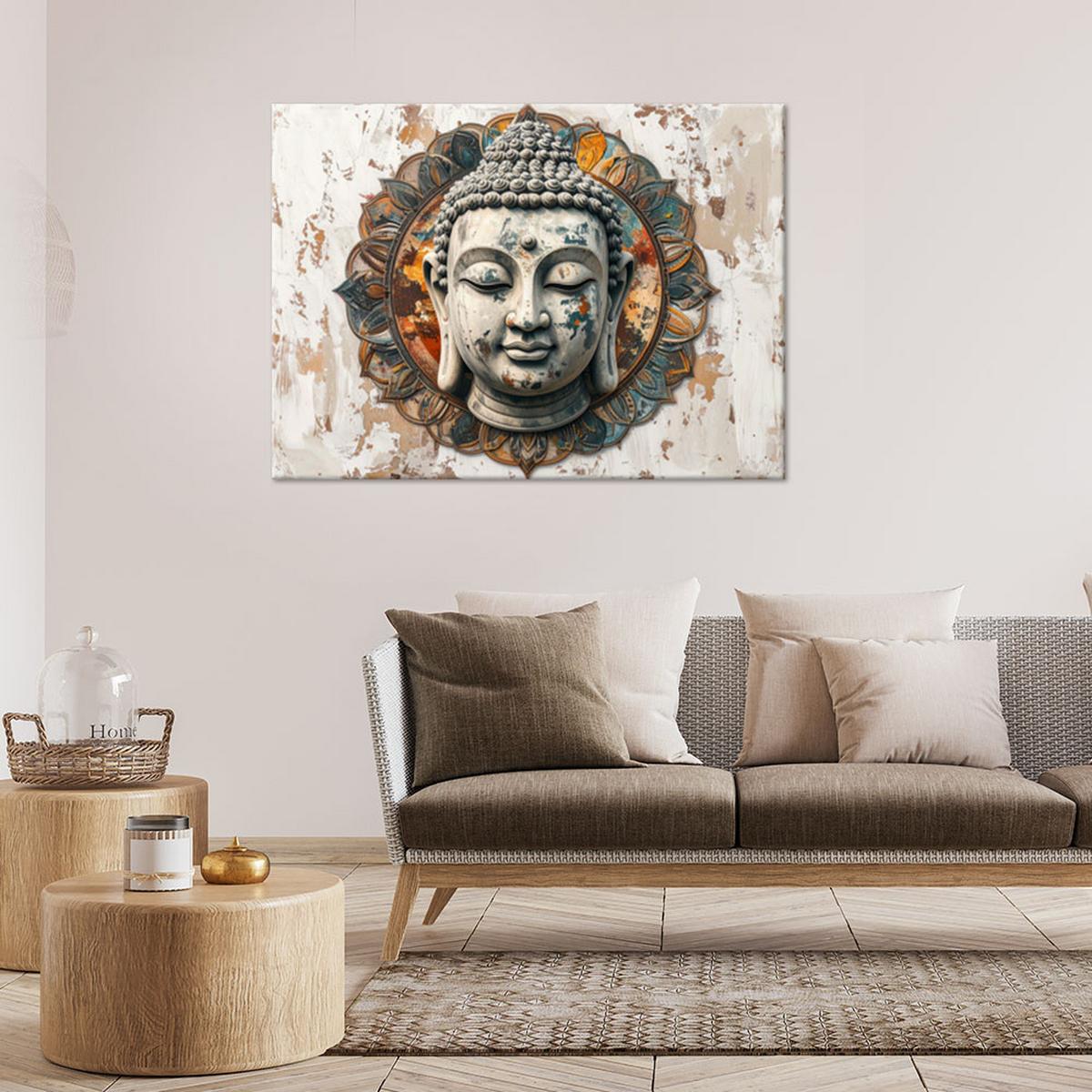 LEINWANDBILD Zen und Orientalisch 30x20cm - Beige, Textil (30/20cm) - Feeby