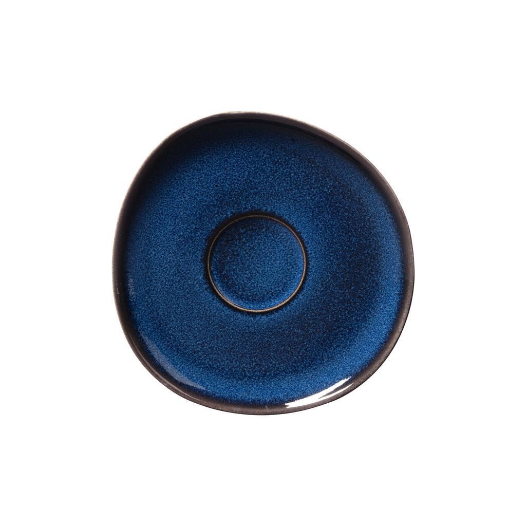 KAFFEEUNTERTASSE Lave Bleu ø 15,2 cm - Blau, Keramik (15.2cm) - like.Villeroy & Boch