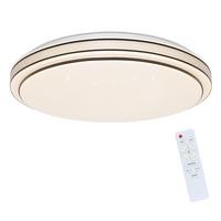 LED-DECKENLEUCHTE Zeus 27/27/6cm - Schwarz, Metall (27/27/6cm) - ZMH