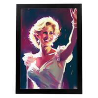 POSTER Prinzessin Diana In Voller Farbe Fotostil. A3 Rahmenlos - Klar, Papier (29.7/5/42cm) - Nacnic