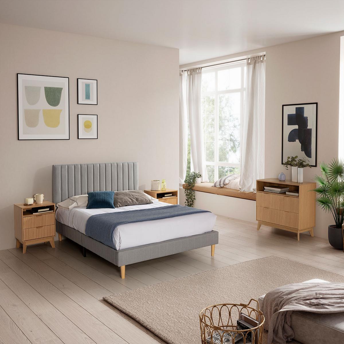 KOMMODE 80/80/40 Oporto Eichenfarbe - Honigeiche, Holzwerkstoff (80/80/40cm) - VS Venta-stock
