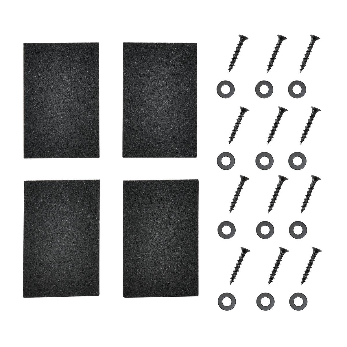 TISCHGESTELL-SET 2 TLG. Makers - Schwarz, Metall (40/43/8cm) - [en.casa]