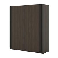 SCHWEBETÜRENSCHRANK VANTE 180/210/62 cm 2-türig Eiche Dunin - Eichefarben, Holzwerkstoff (180/210/62cm) - MASSENO