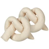 DEKOKISSEN Beige 172/14 cm Gladiolus - Beige, Kunststoff (14/172/14cm) - Beliani