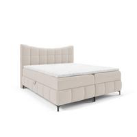 BOXBETT Charles Premi.. In Aragon - Weiß, Holzwerkstoff/Textil (140/200cm) - Fun Möbel