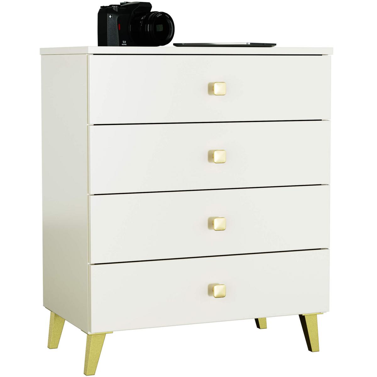 KOMMODE Kaschmir 73/60/37 - Kaschmir, Holzwerkstoff (60/73/37cm) - RAUMHIRSCH FURNITURE