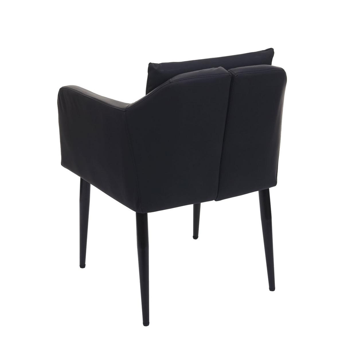 ESSZIMMERSTUHL Schwarz 6er-Set - Schwarz, Textil (60/86/65cm) - MCW