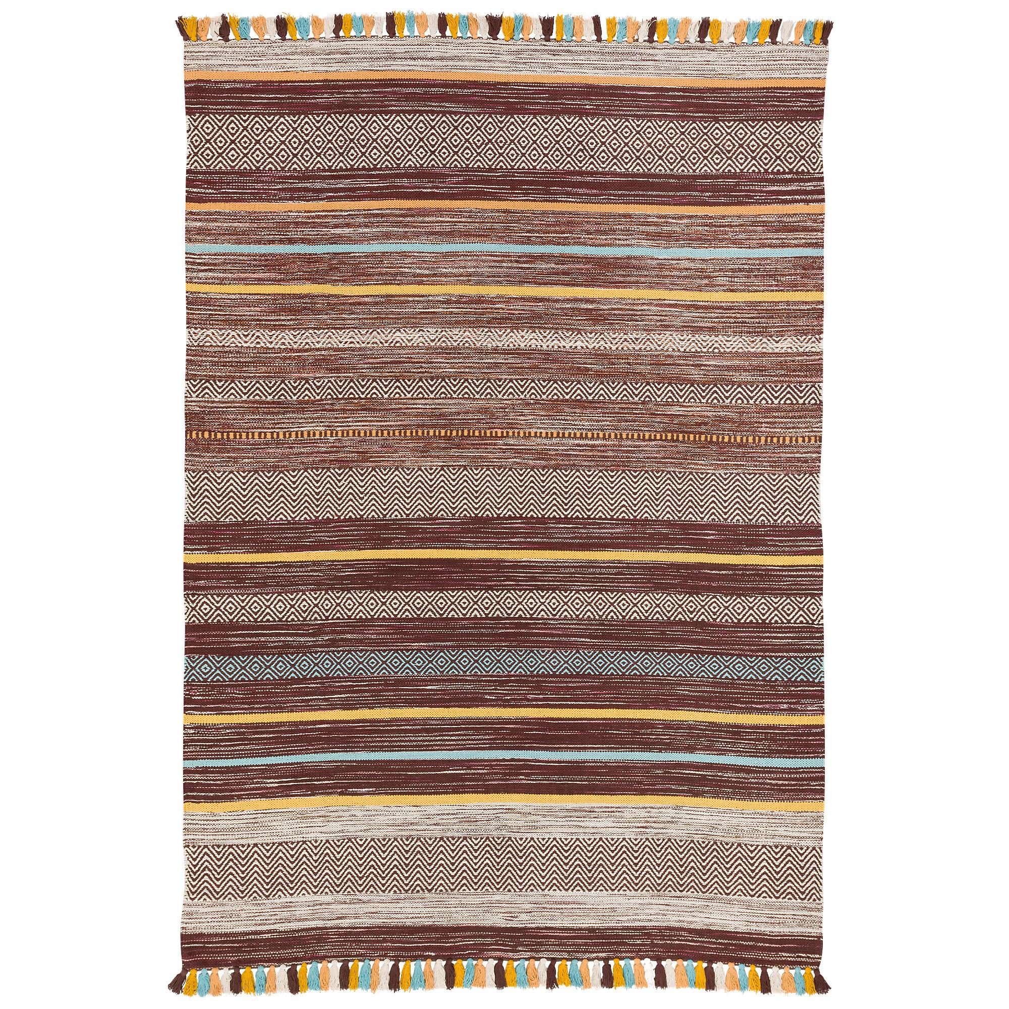 NATUR TEPPICH KELIM KALLEEN - Braun, Textil (200/300cm) - Pergamon