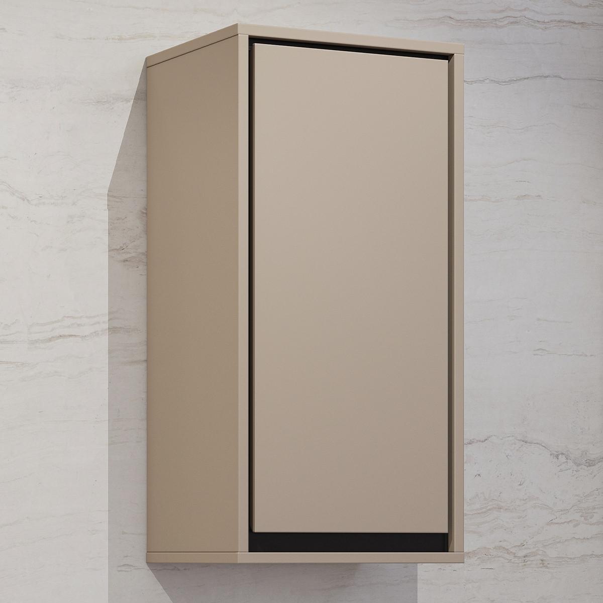 SCHRANK 1 Tür Sophéa Taupe - Taupe, Holzwerkstoff (35/72/30cm) - Petits-meubles