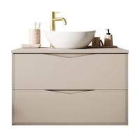 BADEZIMMERSET MIRA I 60 cm - Kaschmir, Holzwerkstoff (60/50/46cm) - Lookway