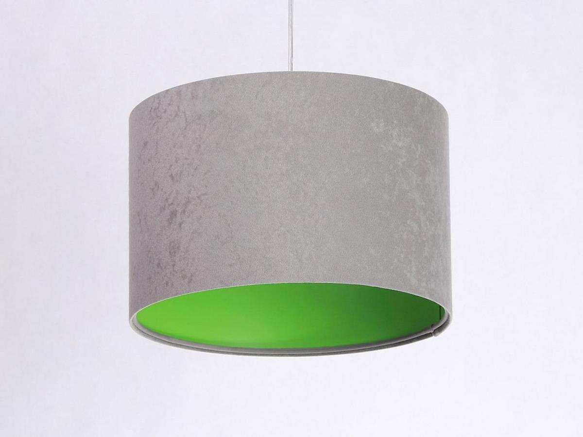 HÄNGELEUCHTE Grau 30/20 cm - Grau/Grün, Kunststoff (30/0.45/20cm) - ONZENO