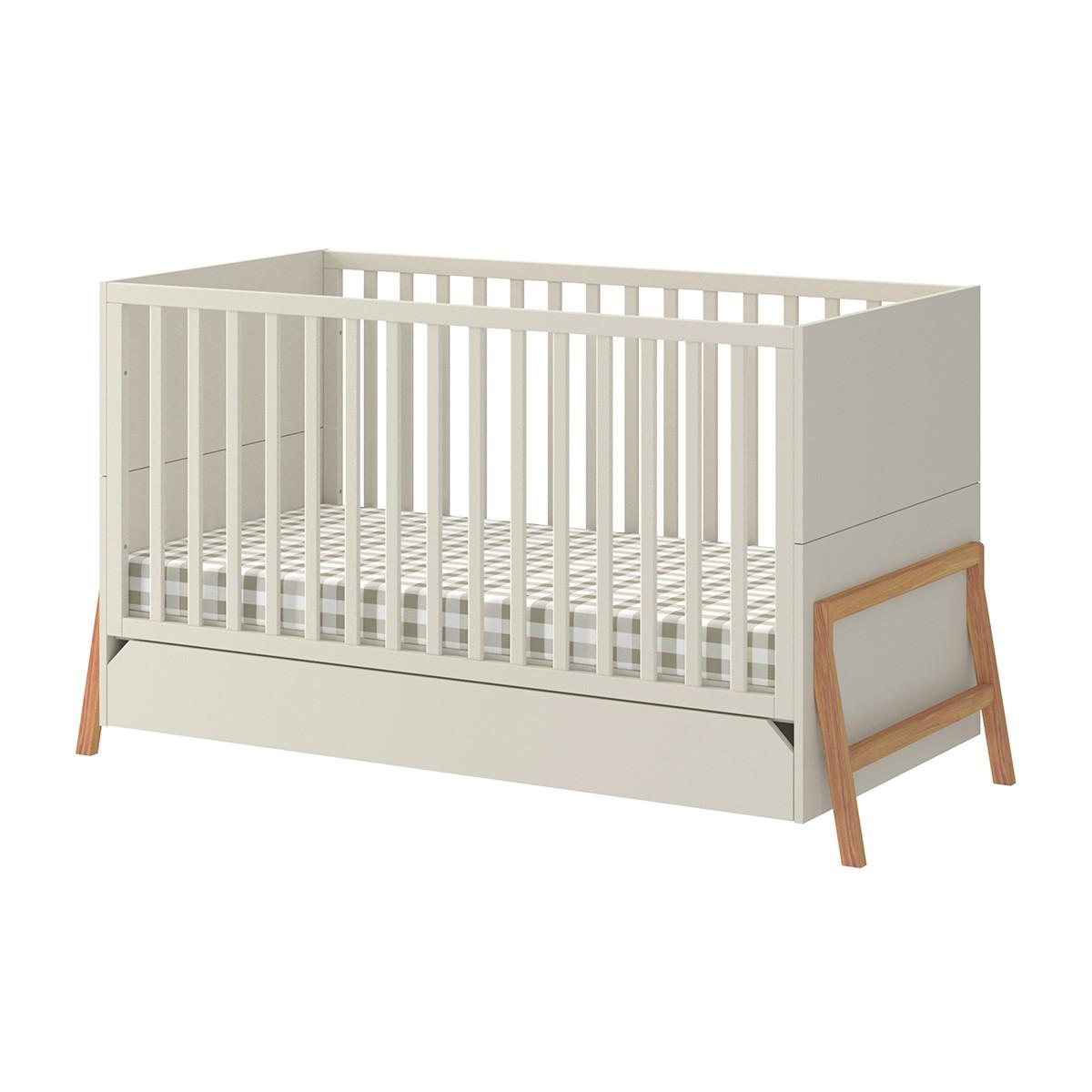 BABYZIMMER 2-teilig Kaschmir - Beige, Holzwerkstoff (161/90/75cm) - Petits-meubles