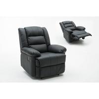 SESSEL buckingham Schwarz - Dunkelgrau, Textil (93/100/85cm) - Habitat Garten
