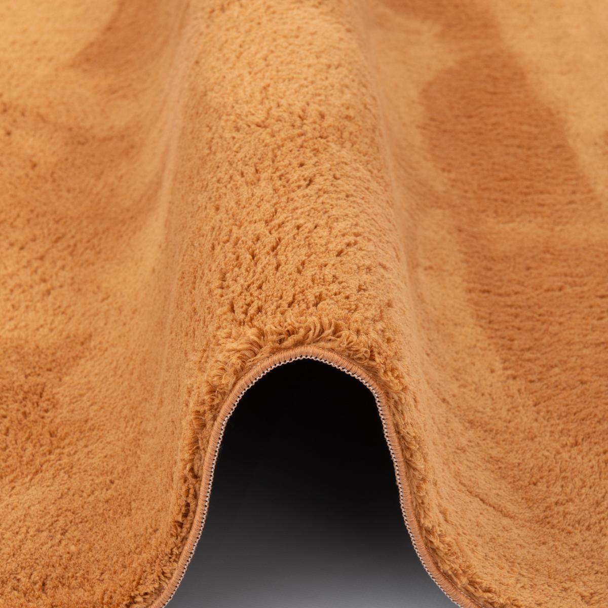 KINDER SUPER SOFT FELLTEPPICH PEARL KIDS - Orange, Textil (80/150cm) - Pergamon