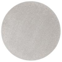 HOCHFLOR VELOURS TEPPICH COTTAGE RUND - Silberfarben, Textil (100/100cm) - Snapstyle