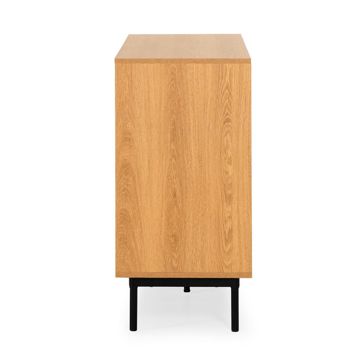 SIDEBOARD Florida 3 türen Eiche-Optik - Honigeiche, Holzwerkstoff (120/80/40cm) - VS Venta-stock