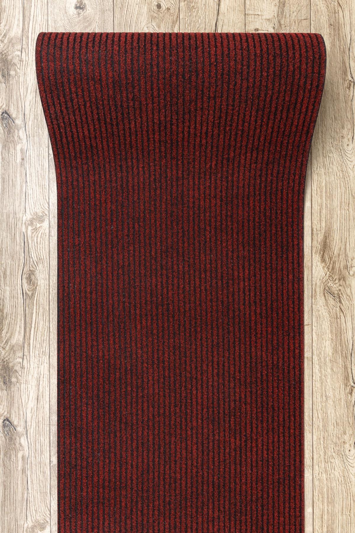 TÜRMATTE rutschfest 80/120 cm - Rot, Textil (80/120cm) - rugsX