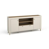 KOMMODE Monta mit 2 Türen und 1 Schublade, Kaschmir - Kaschmir, Holzwerkstoff (177/84/40cm) - Beautysofa