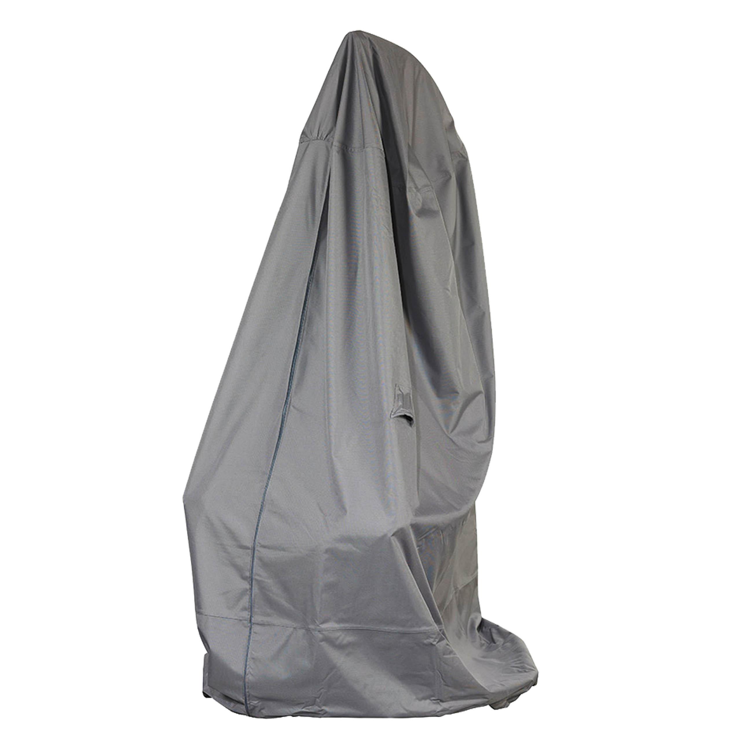 SCHUTZHÜLLE Hängesessel SHP-20025 - Grau, Kunststoff (100/190/1cm) - mehr Garten