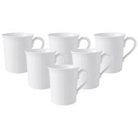 KAFFEEBECHER Cellini weiß 300 ml 6er Set - Weiß, Keramik (0.3L) - Villeroy & Boch