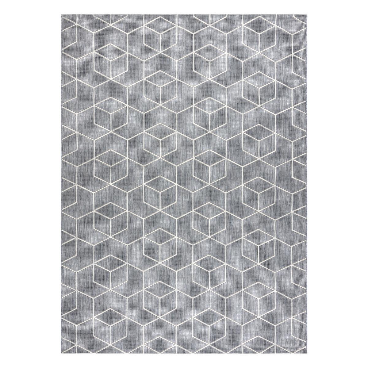 TEPPICH Flat 160/230 cm - Grau, Textil (160/230cm) - rugsX