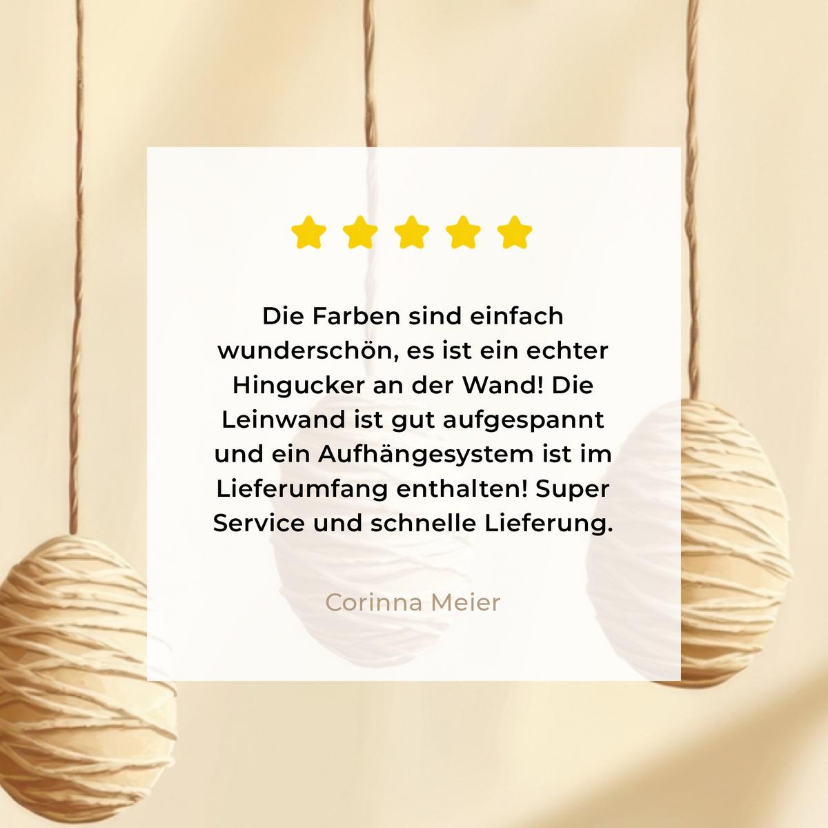 LEINWANDBILD Beige - Osterkuchen - Eier Wandbild 40x30 cm - Beige, Textil (40/30cm) - MuchoWow
