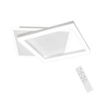 LED-DECKENLEUCHTE Lena 43.5/41/6 cm - Weiß, Metall (43.5/41/6cm) - Nettlife