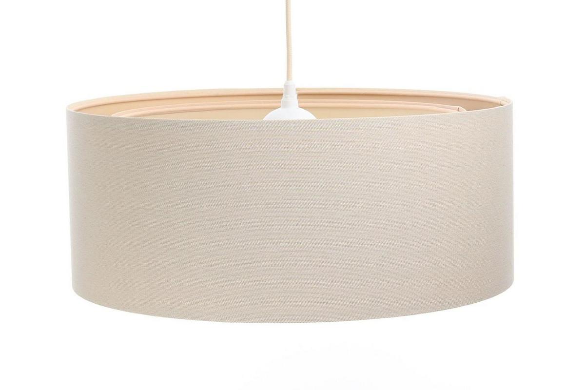 HÄNGELEUCHTE Beige 50/20 cm - Beige, Kunststoff (50/1/20cm) - ONZENO