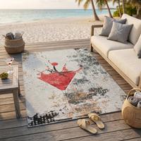 OUTDOORTEPPICH Rantum Beach 240x340 cm - Rot, Textil (240/340cm) - Sansibar SYLT