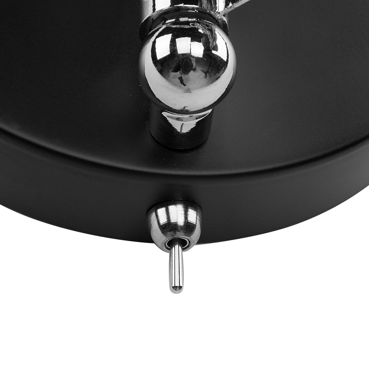WANDLEUCHTE Harrington 46/11/15 cm - Schwarz, Metall (11/15/46cm) - Beliani