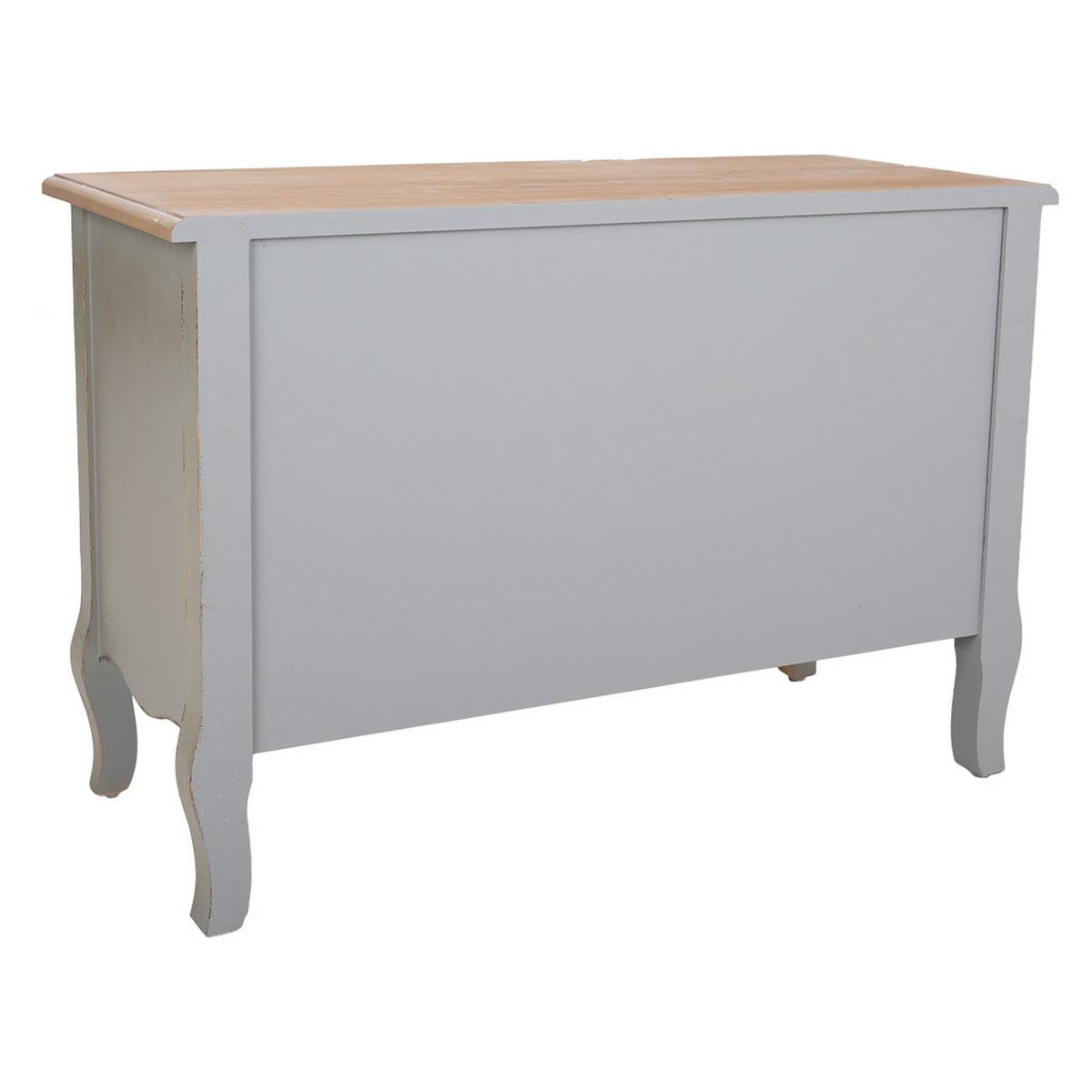KONSOLE aus Holz 83x36x57 cm - Grau, Holz (36/83/56.5cm) - Wanderlust