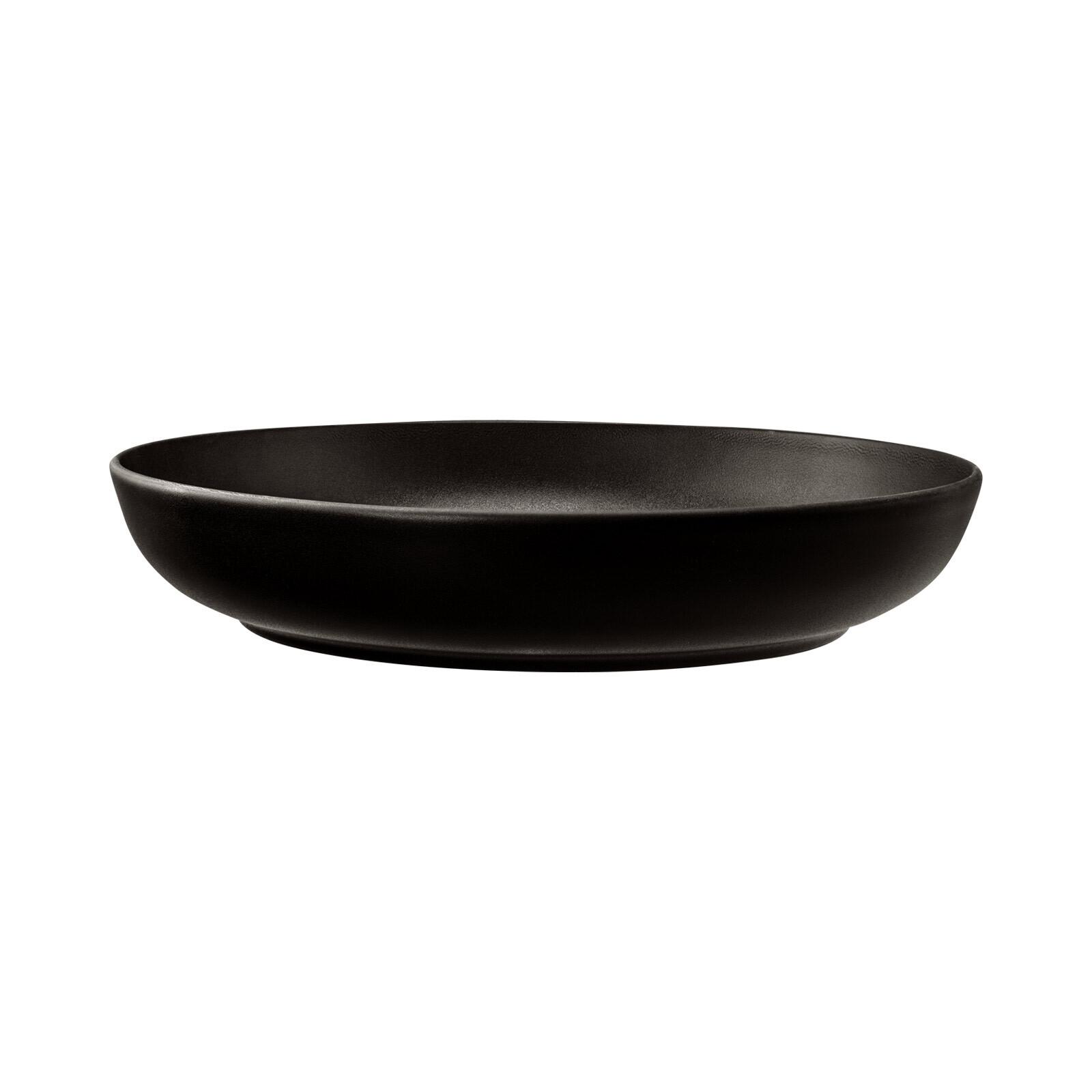 FOODBOWL Liberty Velvet Black schwarz ø 28,2 cm - Schwarz, Keramik (28.2cm) - Seltmann Weiden
