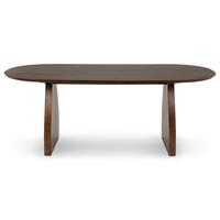 ESSTISCH AKOLA braun - Braun, Holz (90/200/76cm) - IDIMEX