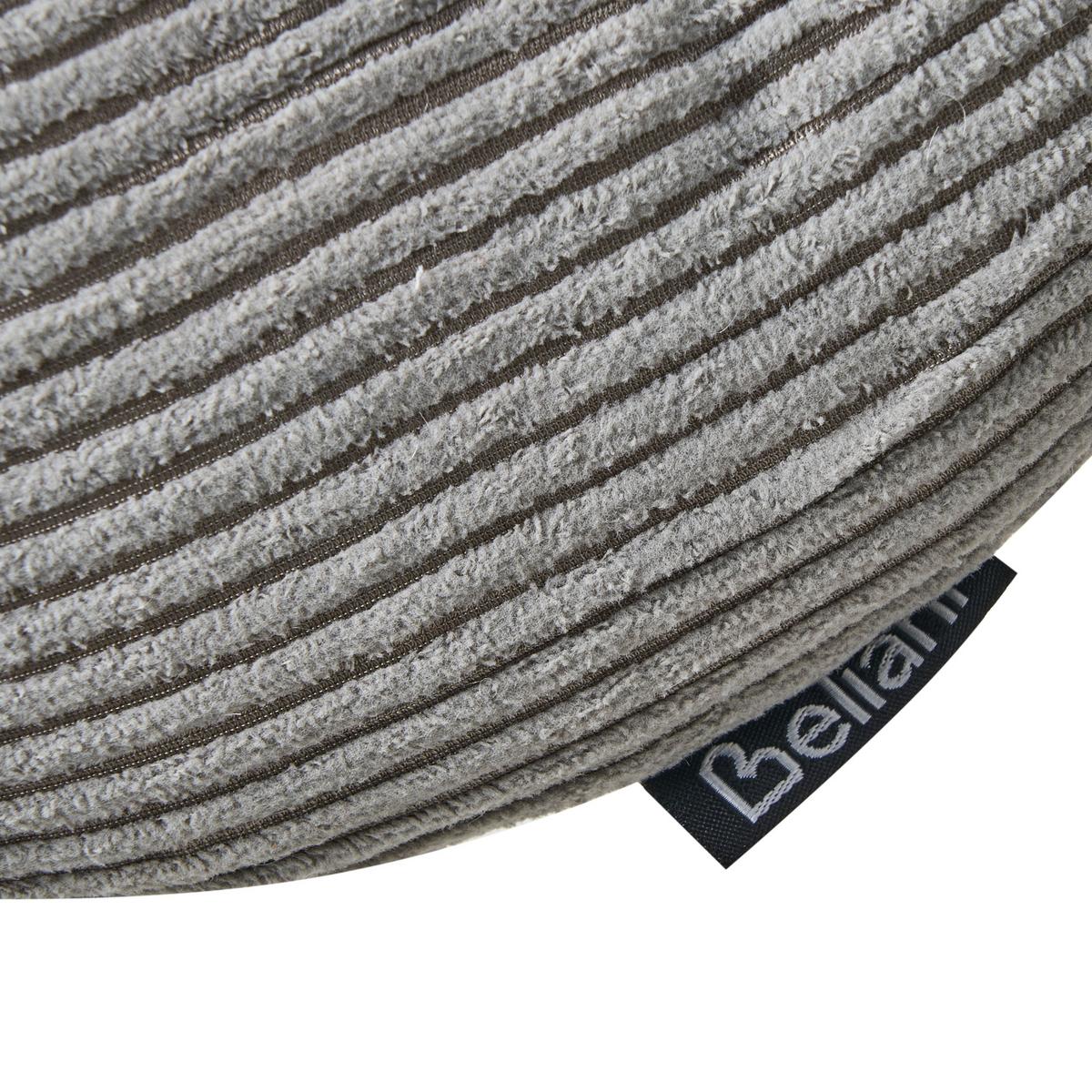 DEKOKISSEN 3er-Set Cremeweiß 35/35 cm Luna - Beige/Multicolor, Textil (30/35cm) - Beliani