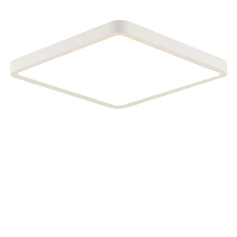 LED-DECKENLEUCHTE Lucio 23/23/2.4cm - Weiß, Kunststoff (23/23/2.4cm) - Nettlife