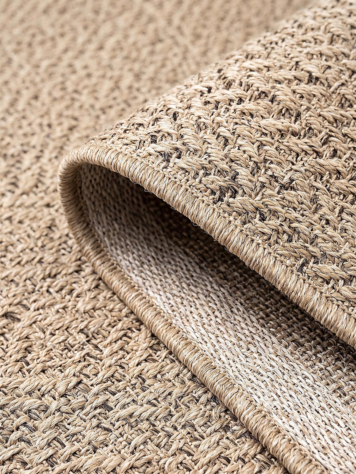 TEPPICHLÄUFER Bordüre CORDEV Polypropylen Natur 60 x 90 cm - Beige, Textil (60/90cm) - KADIMA DESIGN