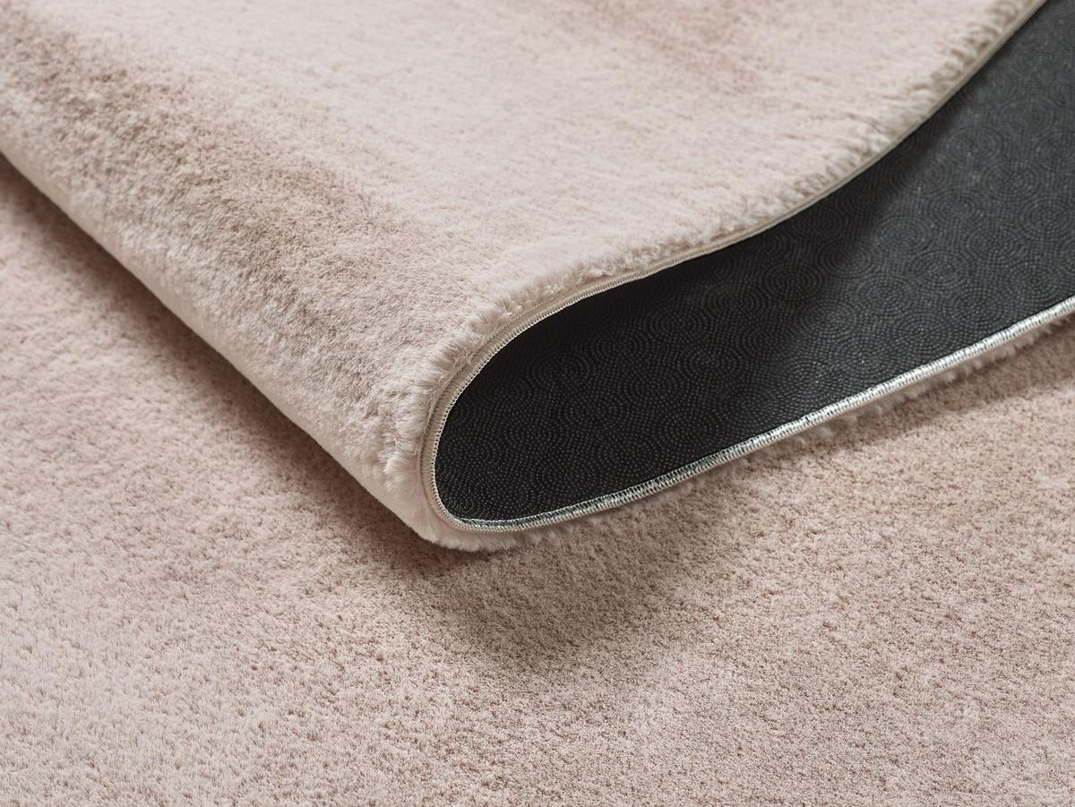 KURZFLORTEPPICH Antirutsch Uni RUTOR Polyester Rosa 160 x 220 cm - Rosa, Textil (160/220cm) - KADIMA DESIGN