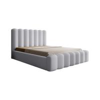 POLSTERBETT Macon In Euphoria - Hellgrau, Holzwerkstoff/Textil (180/200cm) - Fun Möbel