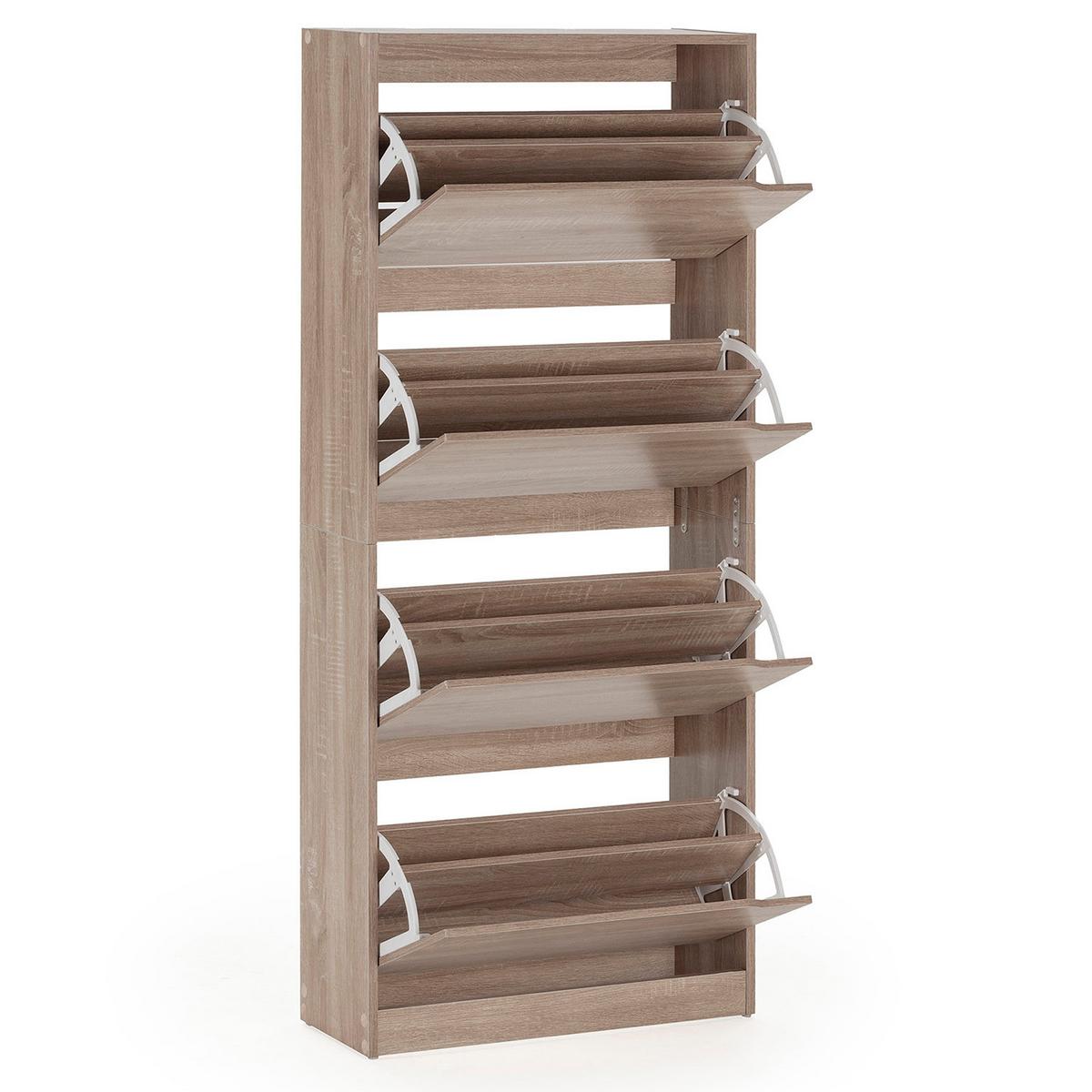SCHUHRANK Angel, Eichenfarben - Eichefarben, Holzwerkstoff (63/150/24cm) - VS Venta-stock