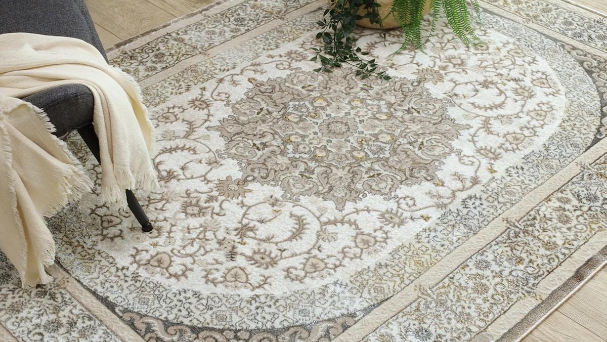 TEPPICH Bliss 140/190 cm - Creme, Textil (140/190cm) - rugsX