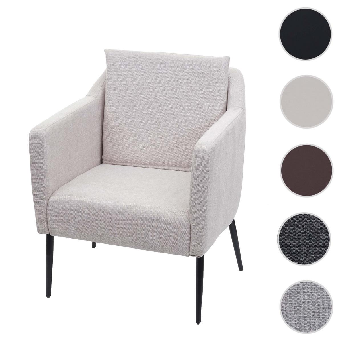 RELAXSESSEL H93A Beige - Beige, Textil (70/92/70cm) - MCW