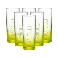 TRINKGLÄSER Favo Gelb 360 ml 6er Set - Gelb, Glas (0.36L) - Ritzenhoff Breker