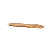 WANDREGAL HUZO Holz Akazie - Naturfarben, Holz (90/4/20cm) - KAWOLA